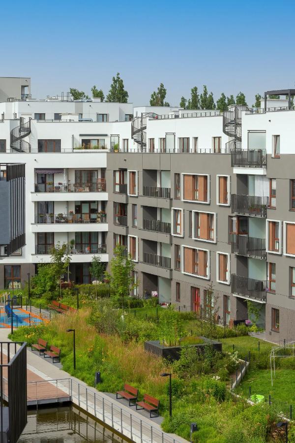 Golden Apartment Ursynow By Noclegi Renters Варшава Экстерьер фото